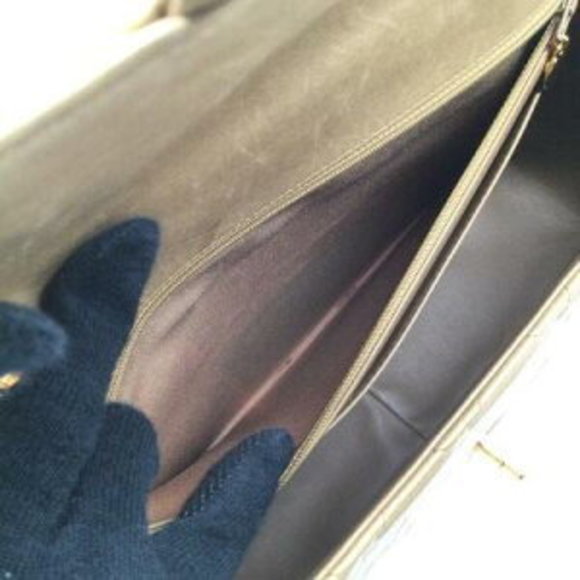 Christmas CHANEL Matelasse Chain Shoulder Bag Beige x - Picture 16 of 16